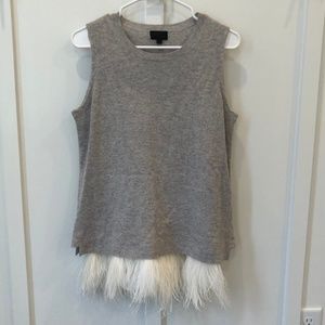 J. Crew Italian Cashmere Feather Sweater